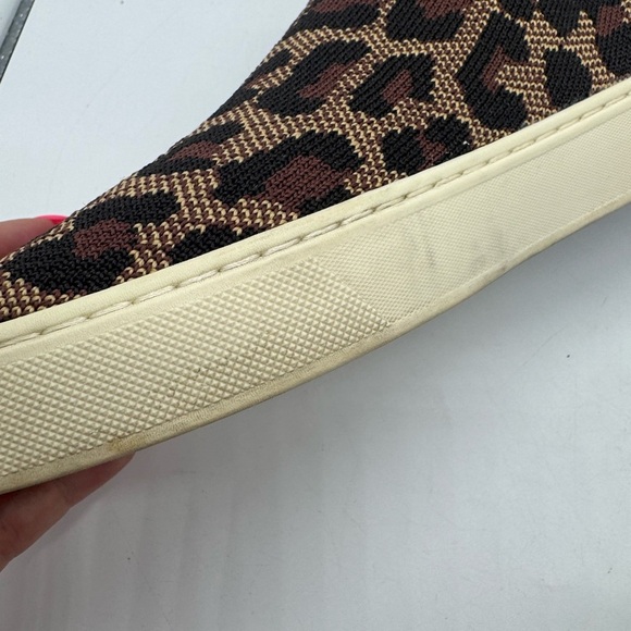 Rothy’s The Chelsea Wildcat Sneaker Boot Cheetah Leopard Print Size 10 - Picture 8 of 16